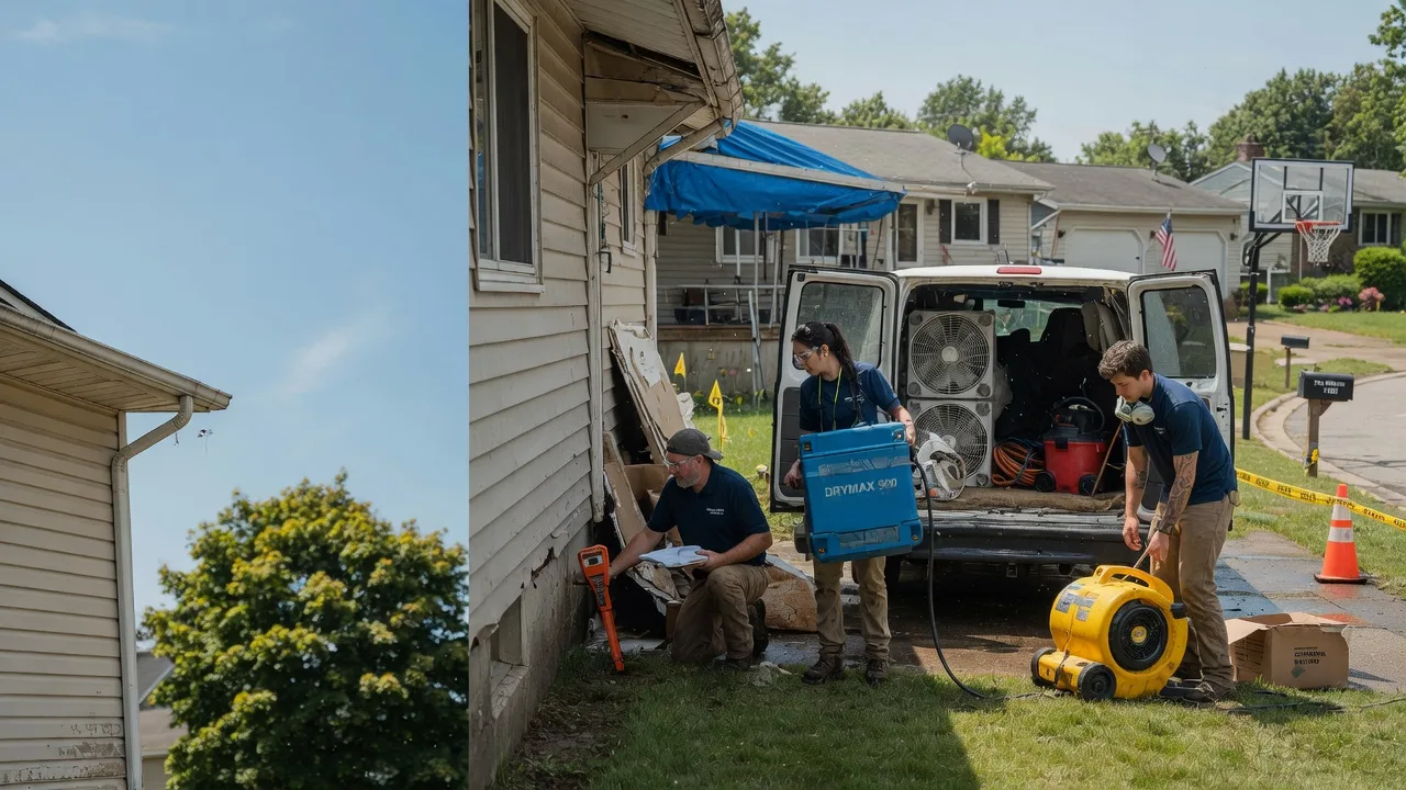 Ceiling Leak Cleanup in Blanchard, IA near me