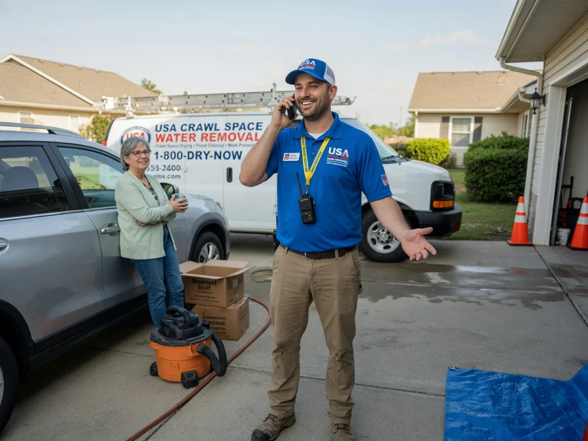 Crawl Space Water Removal Blanchard, IA FAQs